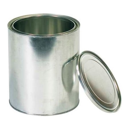 Box Packaging Global Industrial Metal Paint Cans 1 Gal. Silver 36/Pack HAZ1072